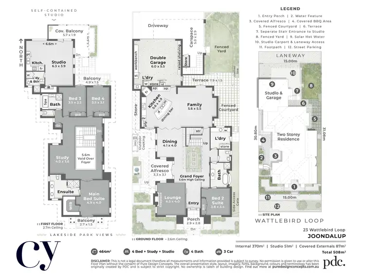 Floorplan of Homely house listing, 23 Wattlebird Loop, Joondalup WA 6027