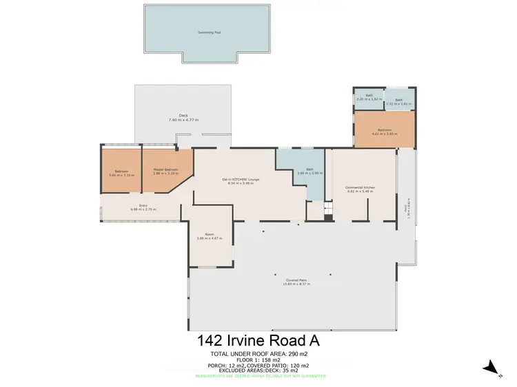 Floorplan of Homely house listing, 142 Irvine Road, Chatsworth QLD 4570