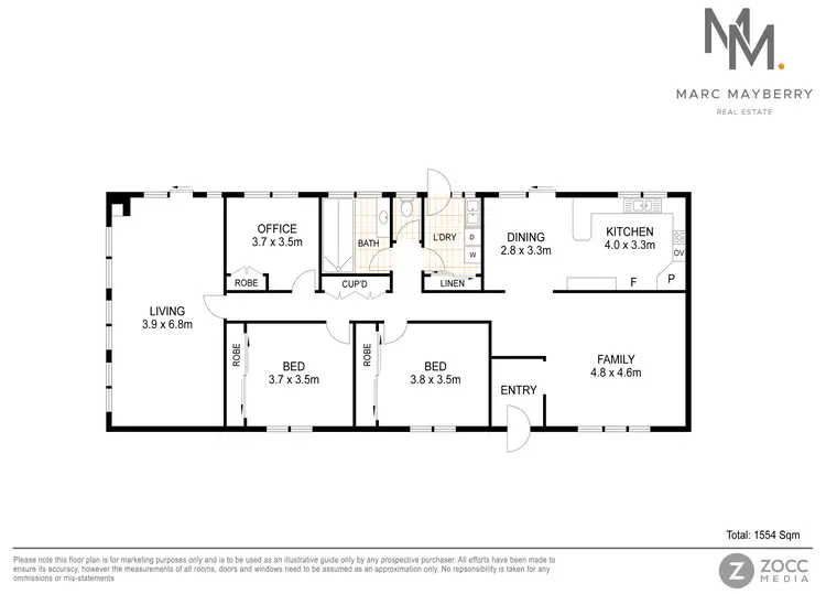 Floorplan of Homely house listing, 8 Woodview Street, Browns Plains QLD 4118