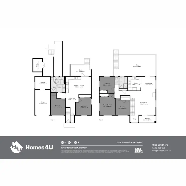 Floorplan of Homely house listing, 16 Gardenia Street, Clontarf QLD 4019