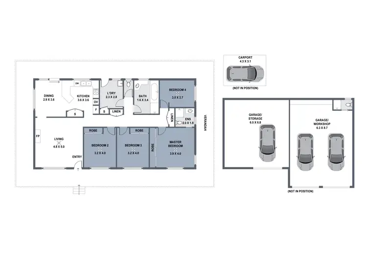 Floorplan of Homely house listing, 17 The Broadway, Killingworth NSW 2278