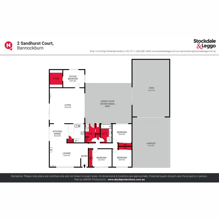 Floorplan of Homely house listing, 2 Sandhurst Court, Bannockburn VIC 3331