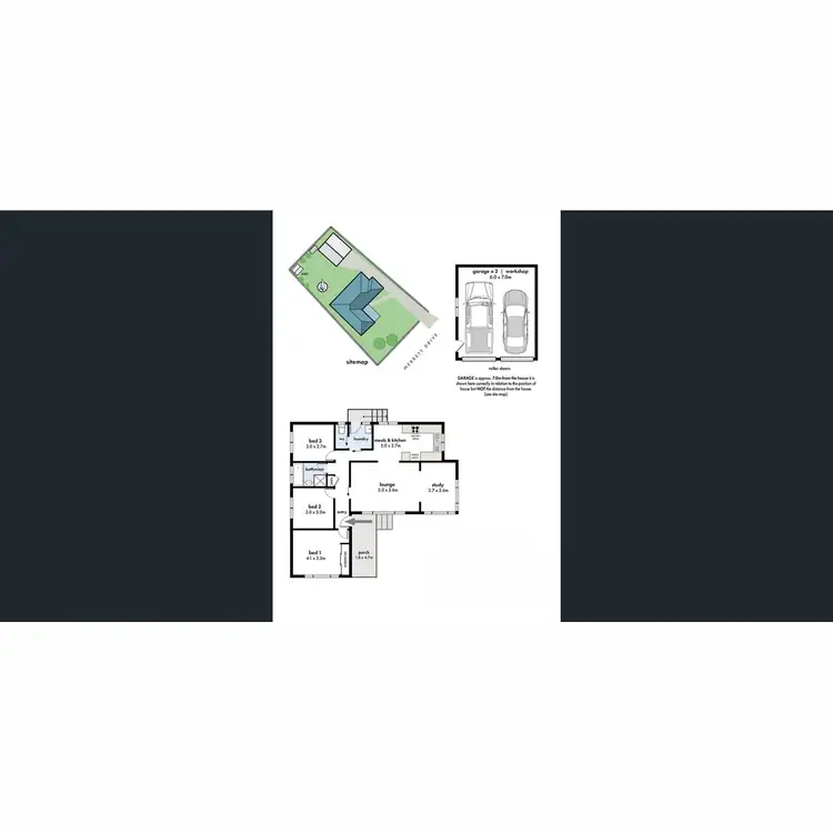 Floorplan of Homely house listing, 6 Merrett Drive, Moss Vale NSW 2577