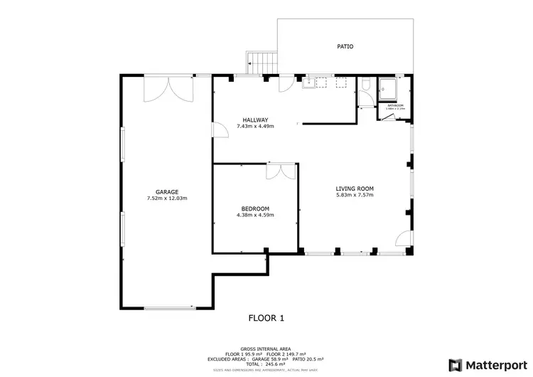 Floorplan of Homely house listing, 8 McNeilly Street, Norville QLD 4670