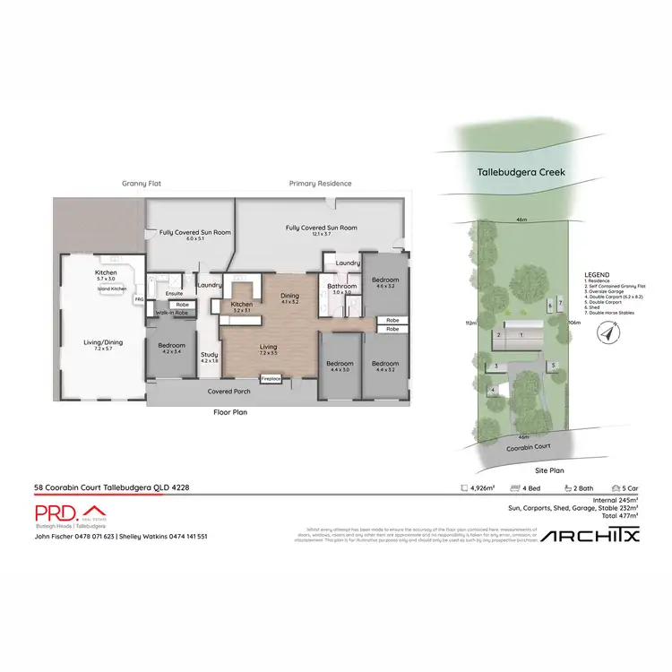 Floorplan of Homely house listing, 58 Coorabin Court, Tallebudgera QLD 4228