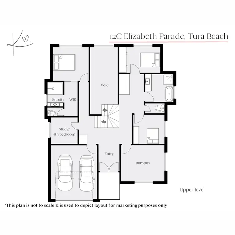 Floorplan of Homely house listing, 12C Elizabeth Parade, Tura Beach NSW 2548