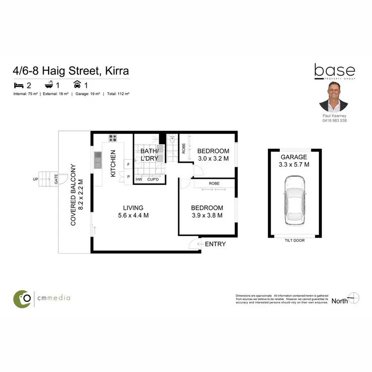 Floorplan of Homely apartment listing, 4/6-8 Haig Street, Coolangatta QLD 4225