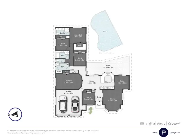 Floorplan of Homely house listing, 23 Sheldon Street, Calamvale QLD 4116