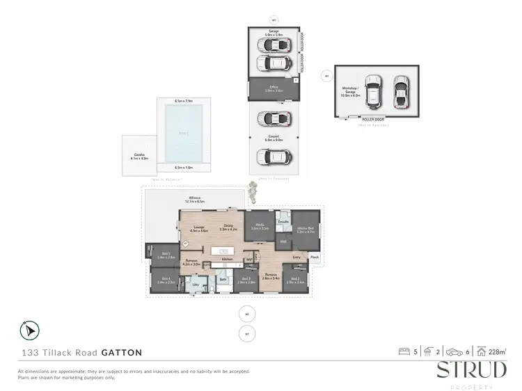 Floorplan of Homely house listing, 133 Tillack Road, Gatton QLD 4343