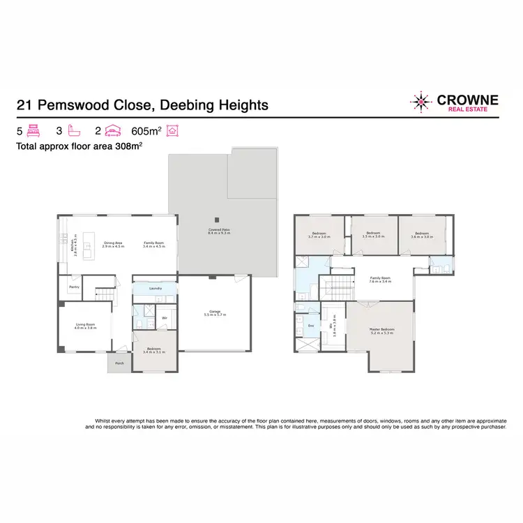 Floorplan of Homely house listing, 21 Pemswood Close, Deebing Heights QLD 4306