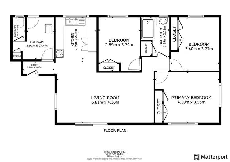 Floorplan of Homely house listing, 16 Ann Street, Bundaberg East QLD 4670