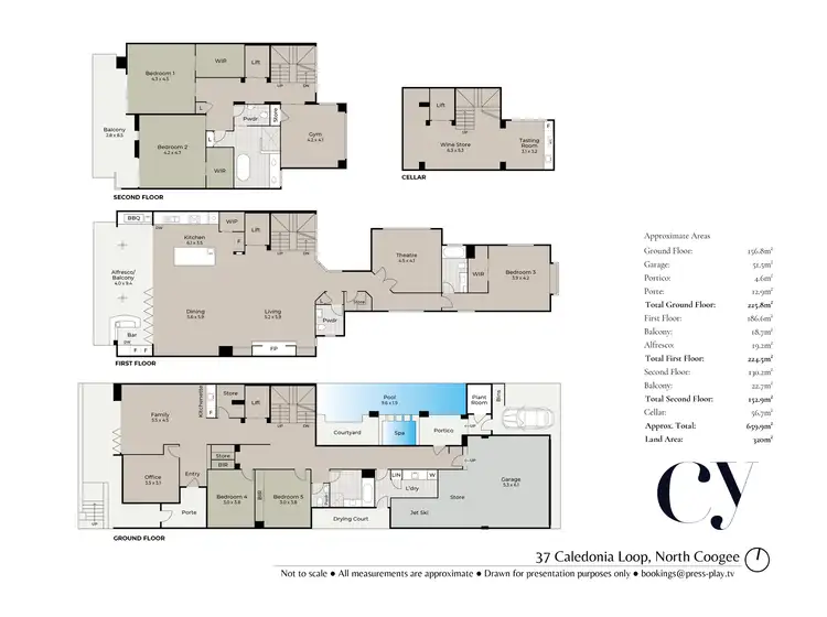 Floorplan of Homely house listing, 37 Caledonia Loop, North Coogee WA 6163