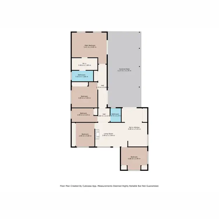 Floorplan of Homely house listing, 22-42 Hawthorne Street, Curlewis NSW 2381
