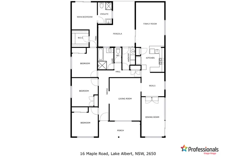 Floorplan of Homely house listing, 16 Maple Road, Lake Albert NSW 2650