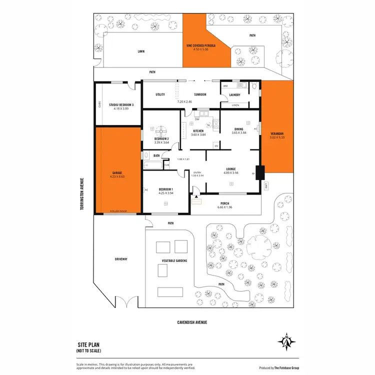 Floorplan of Homely house listing, 16 Cavendish Avenue, Devon Park SA 5008