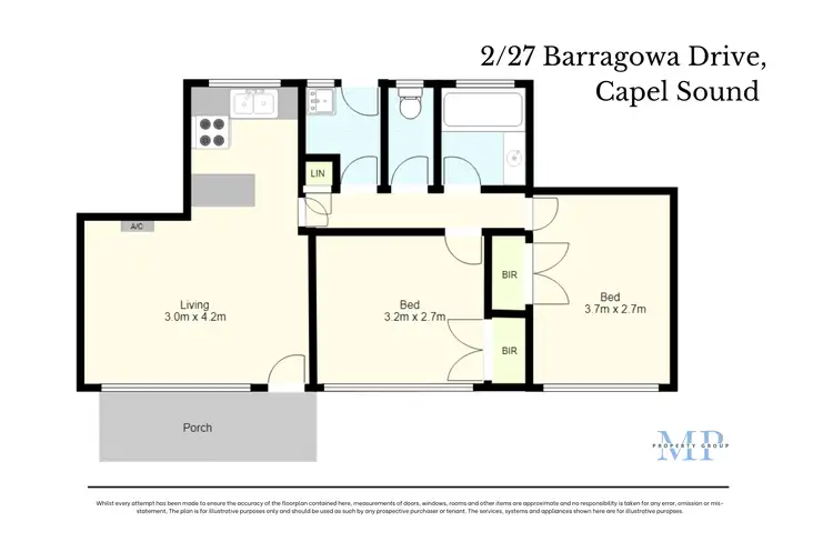 Floorplan of Homely house listing, 2/27 Barragowa Drive, Capel Sound VIC 3940