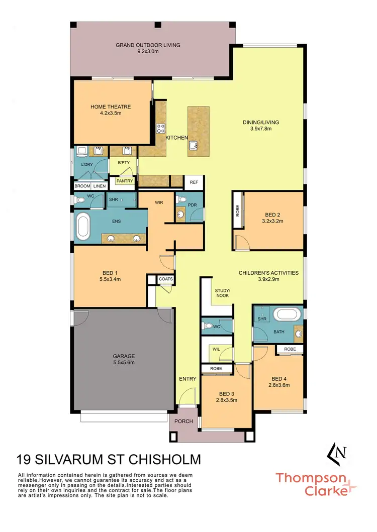 Floorplan of Homely house listing, 19 Silvarum Street, Chisholm NSW 2322