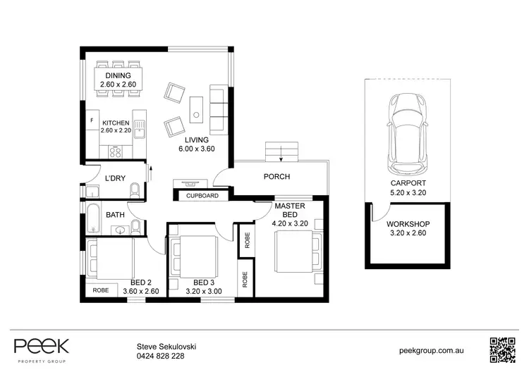 Floorplan of Homely house listing, 7 Clarke Avenue, Hobartville NSW 2753