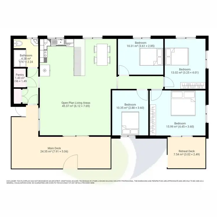 Floorplan of Homely house listing, Lots 3 & 4 / 4 Wyvills Road, Moongan QLD 4714