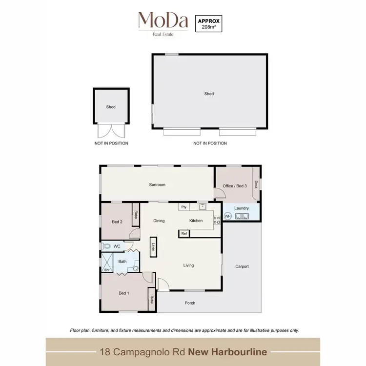 Floorplan of Homely house listing, 18 Campagnolo Road, New Harbourline QLD 4858