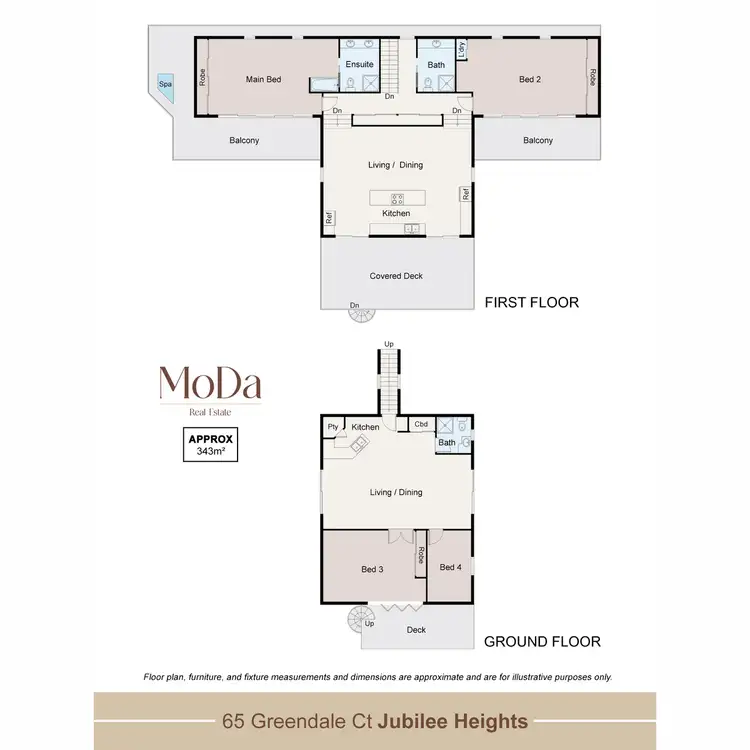 Floorplan of Homely rural property listing, 65 Greendale Road, Jubilee Heights QLD 4860
