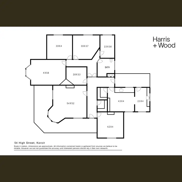 Floorplan of Homely house listing, 54 High Street, Koroit VIC 3282