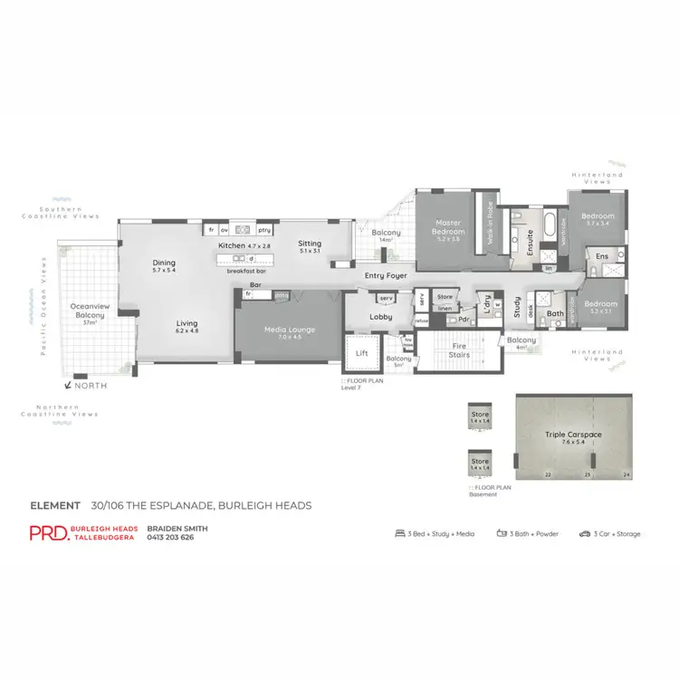 Floorplan of Homely unit listing, 30/106 The Esplanade, Burleigh Heads QLD 4220