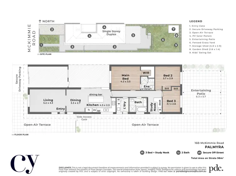 Floorplan of Homely house listing, 16B McKimmie Road, Palmyra WA 6157