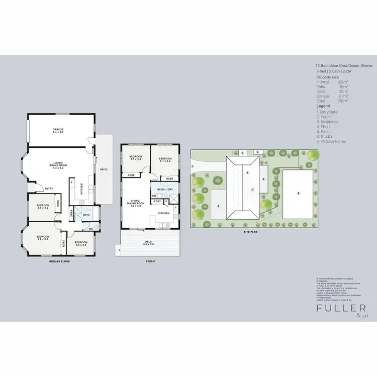 Floorplan of Homely house listing, 12 Boondoon Crescent, Ocean Shores NSW 2483