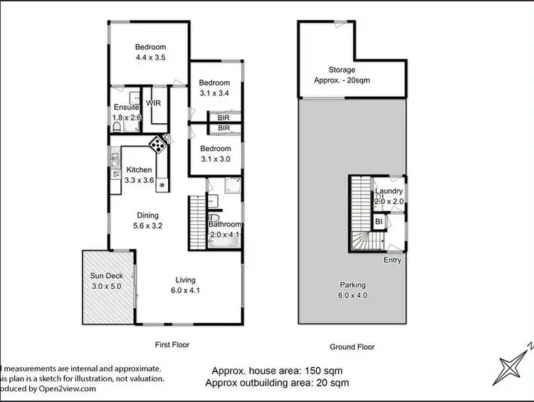Floorplan of Homely house listing, 2 Yarraman Drive, Kingston TAS 7050