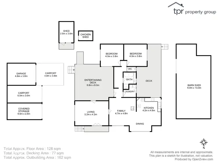 Floorplan of Homely house listing, 105 Thiessens Road, Geeveston TAS 7116