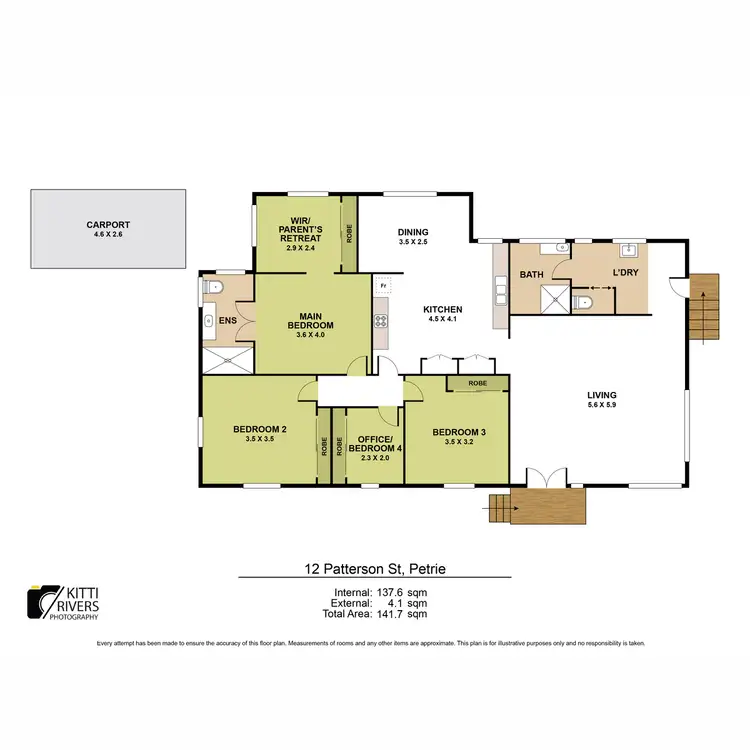 Floorplan of Homely house listing, 12 Patterson Street, Petrie QLD 4502