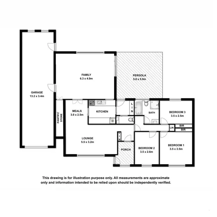 Floorplan of Homely house listing, 14 Elder Street, Mount Gambier SA 5290