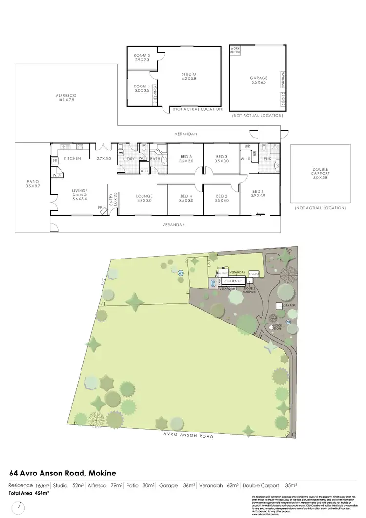 Floorplan of Homely rural property listing, 64 Avro Anson Road, Mokine WA 6401