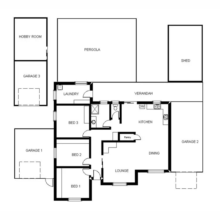 Floorplan of Homely house listing, 73 Elizabeth Terrace, Port Augusta SA 5700