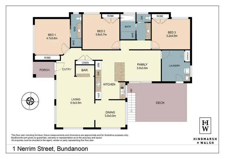 Floorplan of Homely house listing, 1 Nerrim Street, Bundanoon NSW 2578