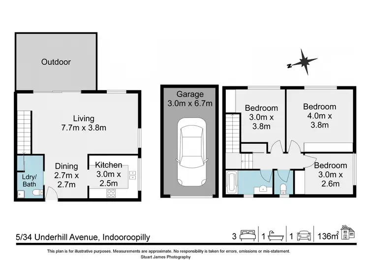 Floorplan of Homely unit listing, 5/34 Underhill Avenue, Indooroopilly QLD 4068
