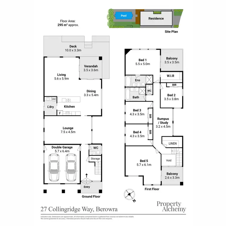 Floorplan of Homely house listing, 27 Collingridge Way, Berowra NSW 2081