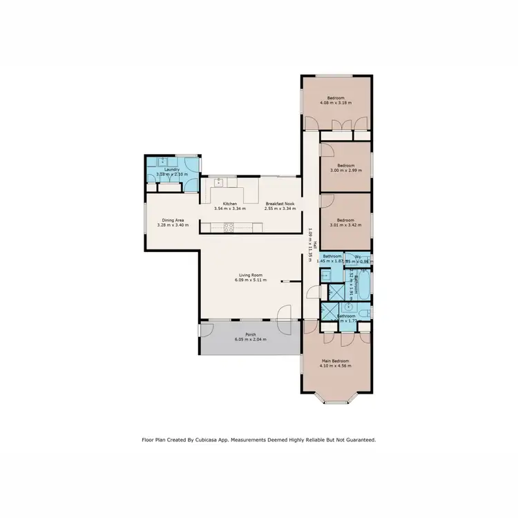 Floorplan of Homely house listing, 20 Porcupine Street, Gunnedah NSW 2380