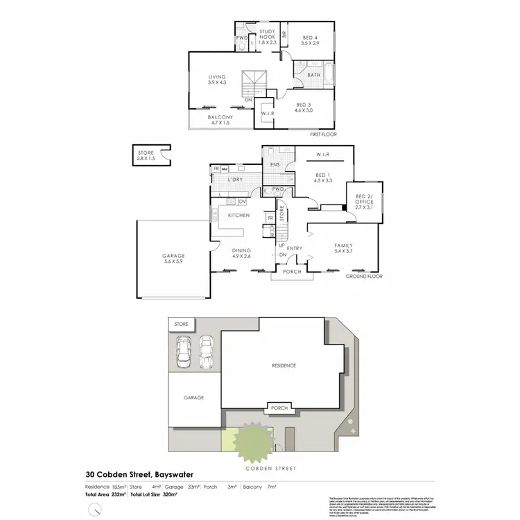 Floorplan of Homely house listing, 30 Cobden Street, Bayswater WA 6053