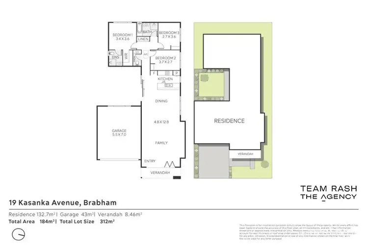 Floorplan of Homely house listing, 19 Kasanka Avenue, Brabham WA 6055