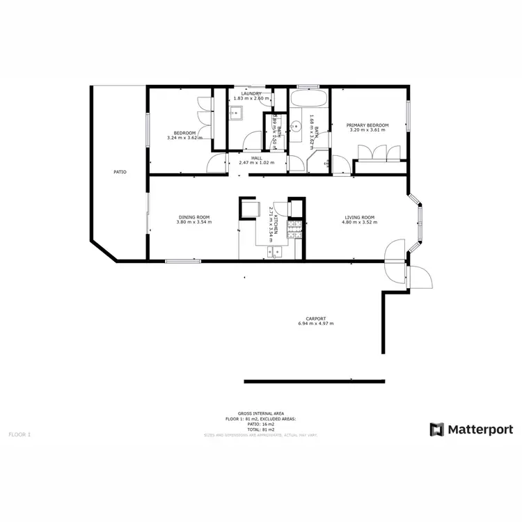 Floorplan of Homely villa listing, 1/51 Burton Retreat, Stratton WA 6056