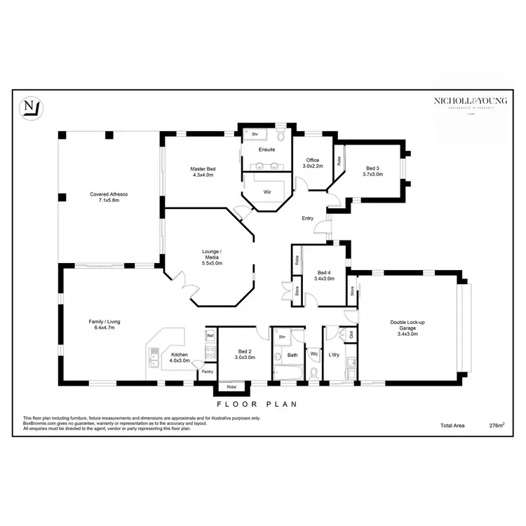 Floorplan of Homely house listing, 27 Springbrook Grove, Buderim QLD 4556