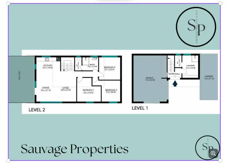 Floorplan of Homely house listing, 12 Panamuna Drive, Falcon WA 6210