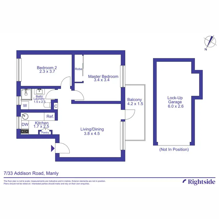 Floorplan of Homely unit listing, 7/33 Addison Road, Manly NSW 2095