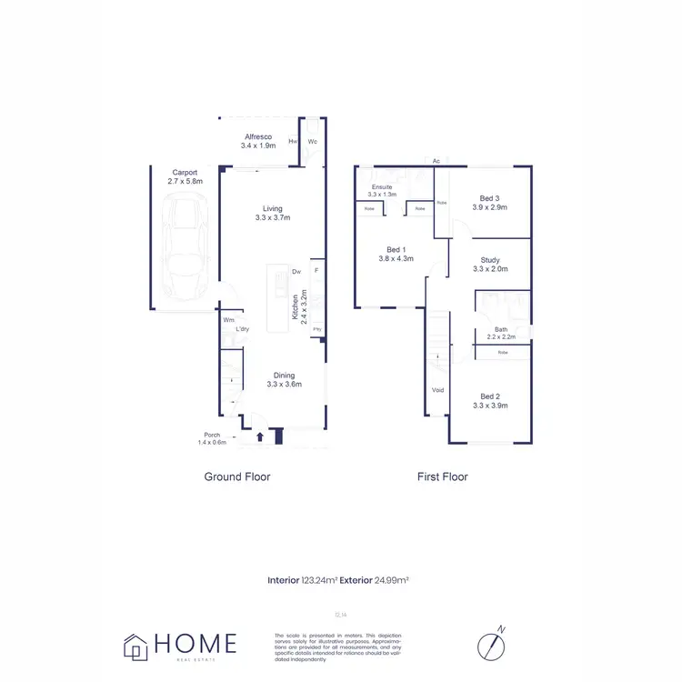 Floorplan of Homely house listing, 12/39 Resthaven Road, Parafield Gardens SA 5107
