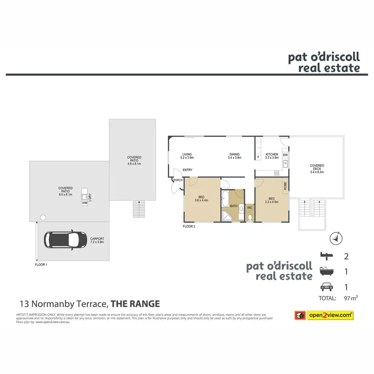 Floorplan of Homely house listing, 13 Normanby Terrace, The Range QLD 4700