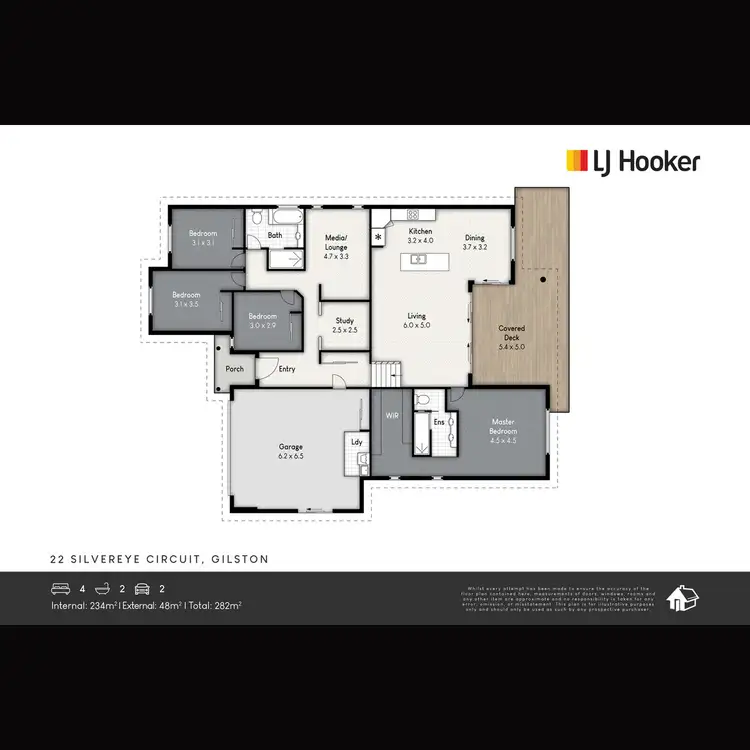 Floorplan of Homely house listing, 22 Silvereye Circuit, Gilston QLD 4211
