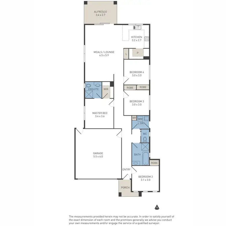 Floorplan of Homely house listing, 10 Impara Rise, Werribee VIC 3030