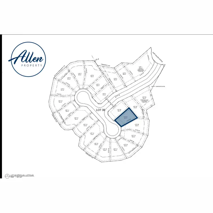 Floorplan of Homely land listing, LOT 21 Ernest Close, Toogoom QLD 4655